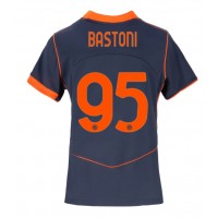 Inter Milan Alessandro Bastoni #95 Tretí Ženy futbalový dres 2025-26 Krátky Rukáv